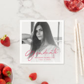 Rood | Stijlvol Afstuderen van de Foto van het Man Servet (Insitu)