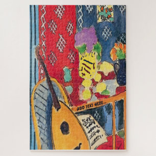 Rood stilleven met Lyr Legpuzzel