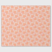 Rood stip + Kiekenpapier voor pekelen Cadeaupapier (Vlak)