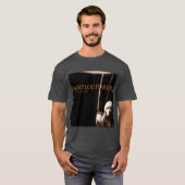 Rood stof meisje t-shirt (Voorkant volledig)