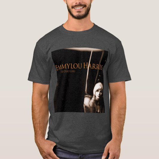 Rood stof meisje t-shirt (Voorkant)