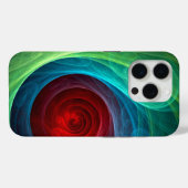Rood Storm Bloemen Moderne Abstracte Kunst Kleuren Case-Mate iPhone Case (Achterkant (horizontaal))