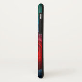 Rood Storm Bloemen Moderne Abstracte Kunst Kleuren Case-Mate iPhone Case (Achterkant/links)
