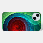 Rood Storm Bloemen Moderne Abstracte Kunst Kleuren Case-Mate iPhone Case (Achterkant (horizontaal))