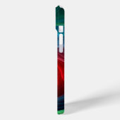Rood Storm Bloemen Moderne Abstracte Kunst Kleuren Case-Mate iPhone Case (Achterkant / Links)