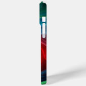 Rood Storm Bloemen Moderne Abstracte Kunst Kleuren Case-Mate iPhone Case (Achterkant / Links)