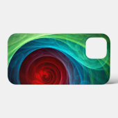 Rood Storm Bloemen Moderne Abstracte Kunst Kleuren Case-Mate iPhone Case (Achterkant (horizontaal))