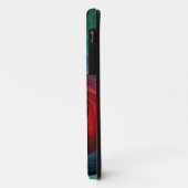 Rood Storm Bloemen Moderne Abstracte Kunst Kleuren Case-Mate iPhone Case (Achterkant/links)