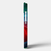 Rood Storm Bloemen Moderne Abstracte Kunst Kleuren Case-Mate iPhone Case (Achterkant / Links)