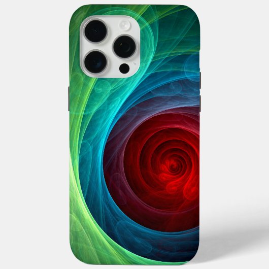 Rood Storm Bloemen Moderne Abstracte Kunst Kleuren Case-Mate iPhone Case (Achterkant)