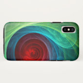 Rood Storm Bloemen Moderne Abstracte Kunst Kleuren Case-Mate iPhone Case (Achterkant (horizontaal))