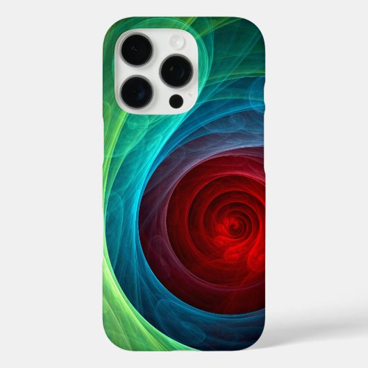 Rood Storm Bloemen Moderne Abstracte Kunst Kleuren Case-Mate iPhone Case (Achterkant)