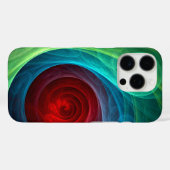 Rood Storm Bloemen Moderne Abstracte Kunst Kleuren Case-Mate iPhone Case (Achterkant (horizontaal))