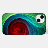 Rood Storm Bloemen Moderne Abstracte Kunst Kleuren Case-Mate iPhone Case (Achterkant (horizontaal))