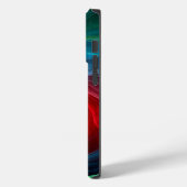 Rood Storm Bloemen Moderne Abstracte Kunst Kleuren Case-Mate iPhone Case (Achterkant / Links)