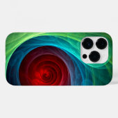 Rood Storm Bloemen Moderne Abstracte Kunst Kleuren Case-Mate iPhone Case (Achterkant (horizontaal))