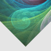 Rood Storm Bloemen Moderne Abstracte Kunst Kleuren Tissuepapier (Detail)