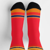 Rood + strepen sokken (Top)