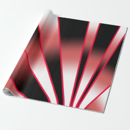 Rood-stroomperspectief Verloopkleur Vulling Tekeni Cadeaupapier