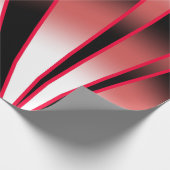 Rood-stroomperspectief Verloopkleur Vulling Tekeni Cadeaupapier (Hoek)