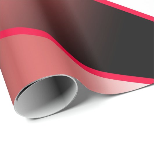 Rood-stroomperspectief Verloopkleur Vulling Tekeni Cadeaupapier (Rol Hoek)