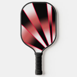 Rood-stroomperspectief Verloopkleur Vulling Tekeni Pickleball Paddle