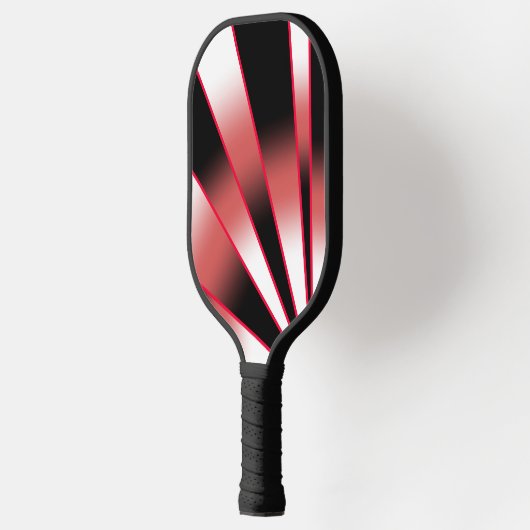 Rood-stroomperspectief Verloopkleur Vulling Tekeni Pickleball Paddle (Links)