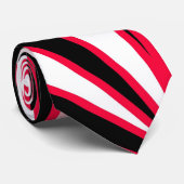 Rood-stroomperspectief Verloopkleur Vulling Tekeni Stropdas (Opgerold)