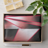 Rood-stroomperspectief Verloopkleur Vulling Tekeni Tissuepapier (Geschenk)