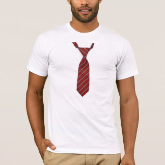 Rood STROPDAS T-shirt