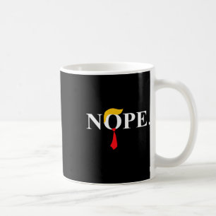 Rood Stropdas Trump Pruik Grappig Anti Trump Gift Koffiemok