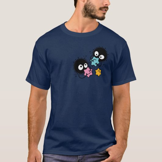 Rood studio ghibli jongen t-shirt (Voorkant)
