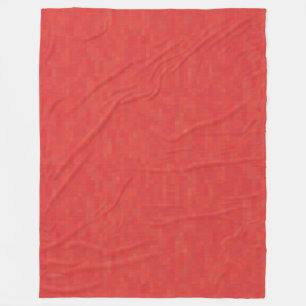 Rood subtiel minimalistisch, elegant modern patroo fleece deken