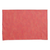 Rood subtiel minimalistisch, elegant modern patroo kussensloop (Voorkant-Rechts)