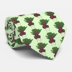 Rood suikerbiet Bunch Garden Vegetable Vegan Foodi Stropdas