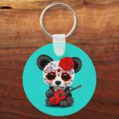 Rood suikerriet sleutelhanger (Voorkant)