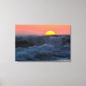 ROOD SURF 24x36 Canvas Afdruk (Voorkant)