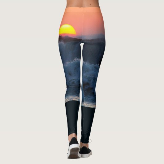 ROOD SURF LEGGINGS (Achterkant)