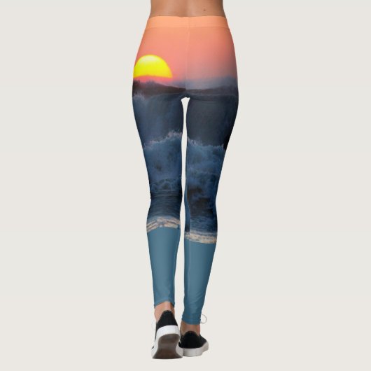 ROOD SURF LEGGINGS (Achterkant)