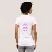 rood surfbord op het strand van Kaanapali T-shirt (Achterkant volledig)