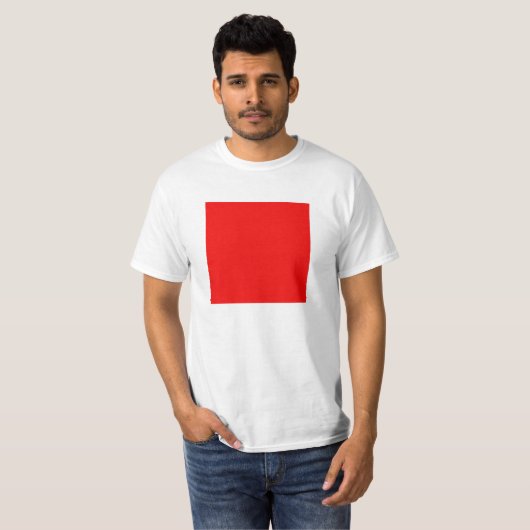 rood t-shirt (Voorkant volledig)