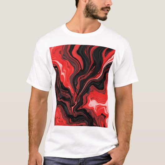 rood  t-shirt (Voorkant)