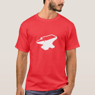 Rood T-shirt voor de gieterij