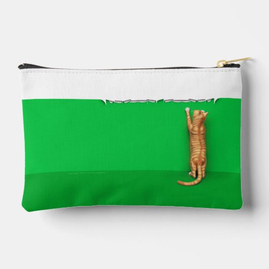 Rood tafelblad met kattenpapier, dienblad etui (Achterkant)