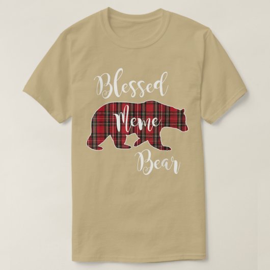 Rood tafereel Beer Gif T-shirt (Design voorkant)