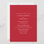 Rood tapijt Solid Color Trend Kaart (Voorkant)