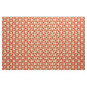 Rood tapijtpatroon #1 stof (Yard (91,4 cm))