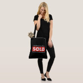 Rood Tas Verkocht gebarentaal (Op model)