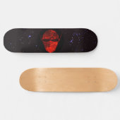 Rood: Tau Ceti Traveler Persoonlijk Skateboard (Horizontaal)