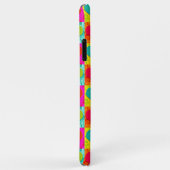 Rood Teal Turquoise Blauw Lime Groen Hartjes Patro Case-Mate iPhone Case (Achterkant/rechts)